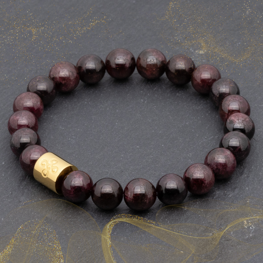 Classic Garnet Bracelet - Lucky Life Manila