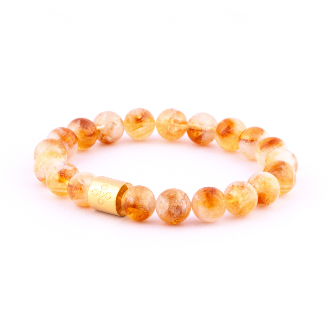 Classic Natural Citrine Bracelet, left-side view