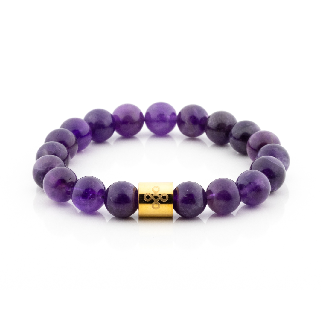 Classic Natural Amethyst Bracelet