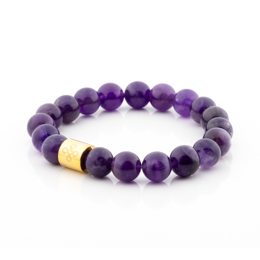Classic Natural Amethyst Bracelet