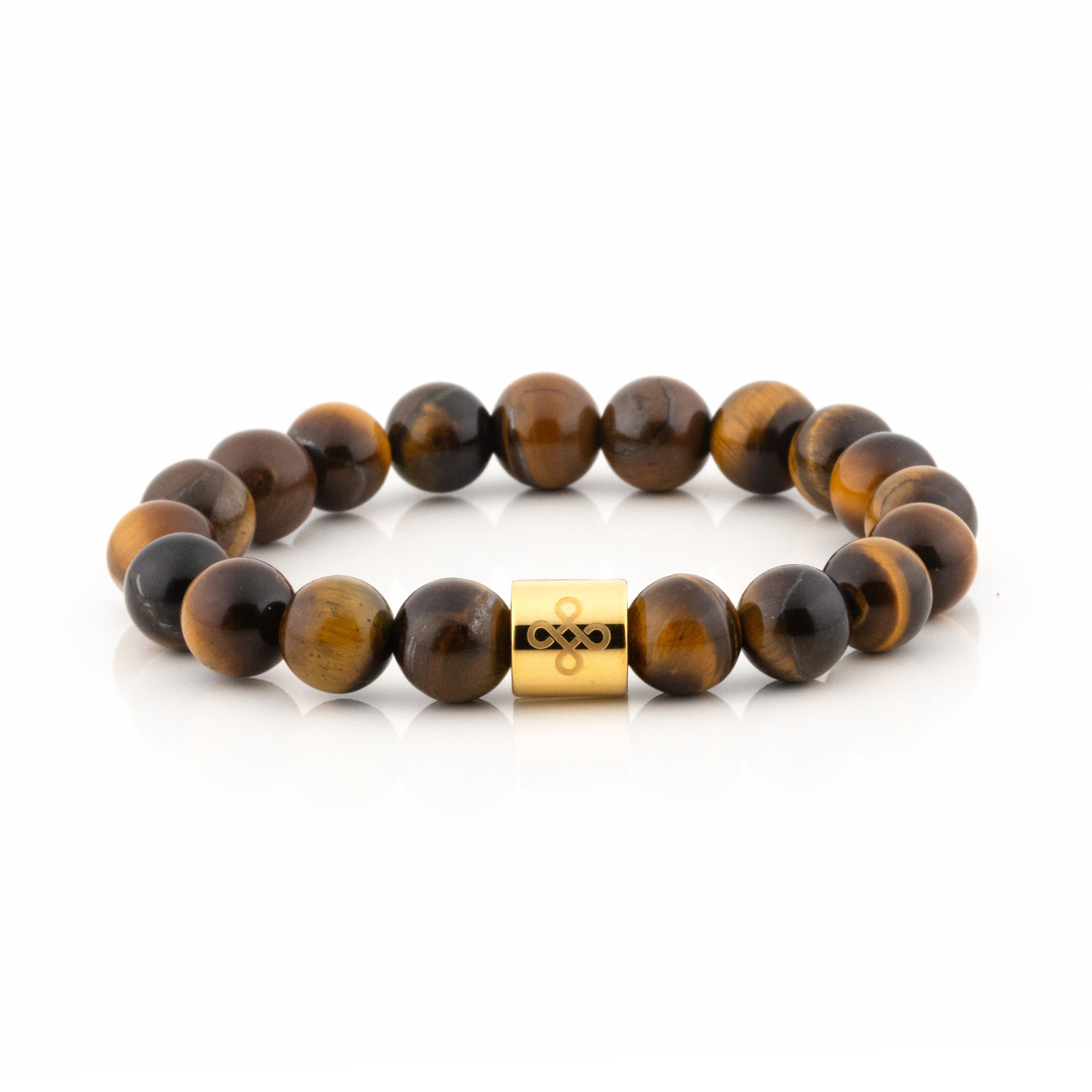 Classic Natural Brown Tiger's Eye Bracelet