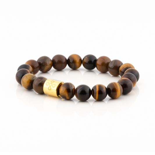 Classic Natural Brown Tiger's Eye Bracelet