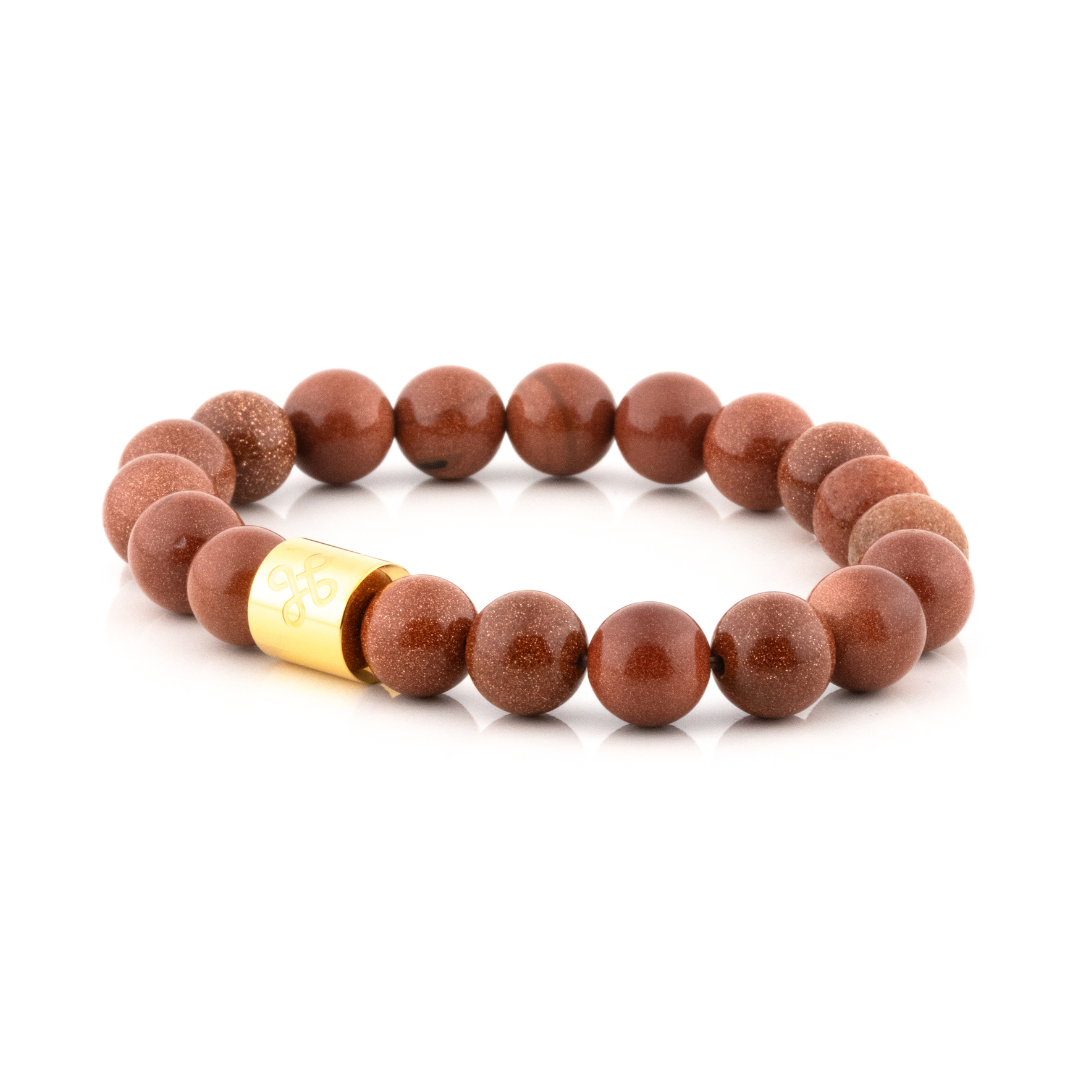 Classic Natural Golden Sandstone Bracelet