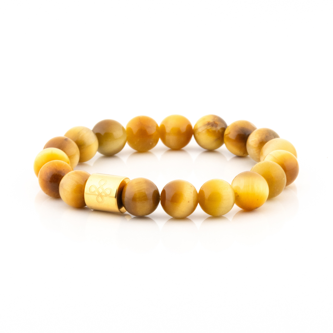 Classic Natural Golden Yellow Tiger's Eye Bracelet