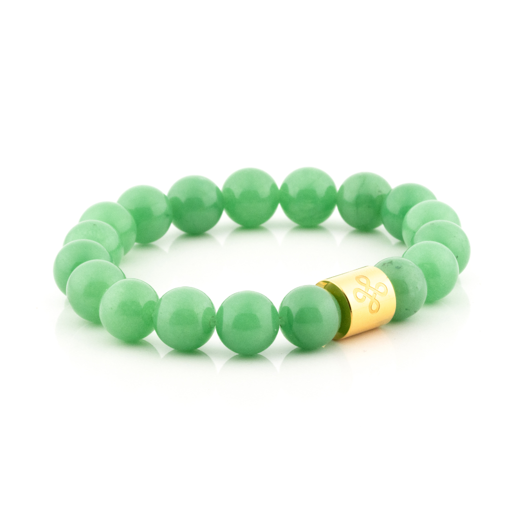 Classic Natural Green Jade Bracelet