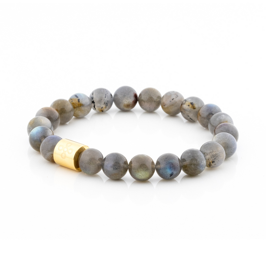 Classic Natural Labradorite Bracelet