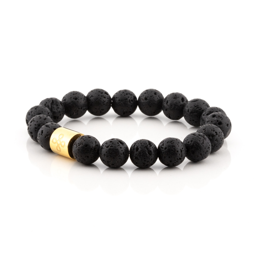Classic Natural Lava Stone Bracelet