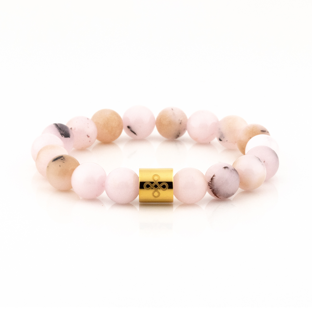 Classic Natural Pink Opal Bracelet