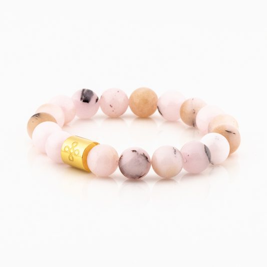 Classic Natural Pink Opal Bracelet