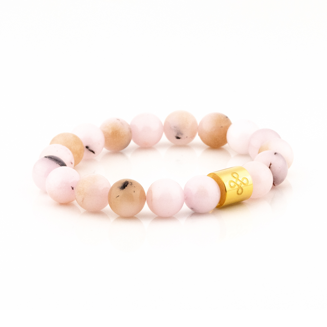 Classic Natural Pink Opal Bracelet