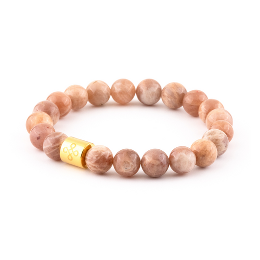 Classic Natural Sunstone Bracelet