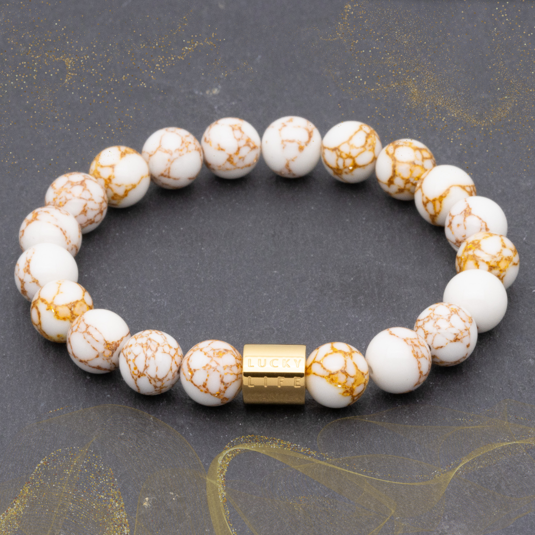 Classic White Turquoise Bracelet - Lucky Life Manila