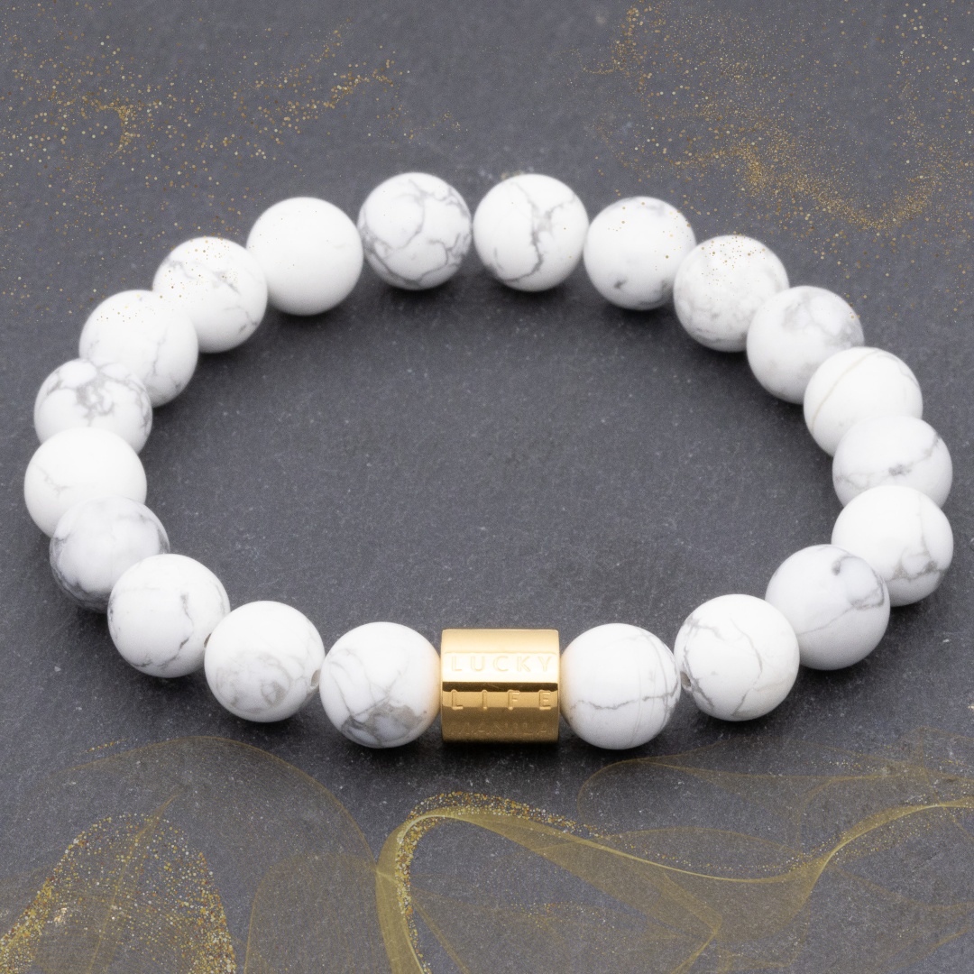 Classic Howlite Bracelet - Lucky Life Manila