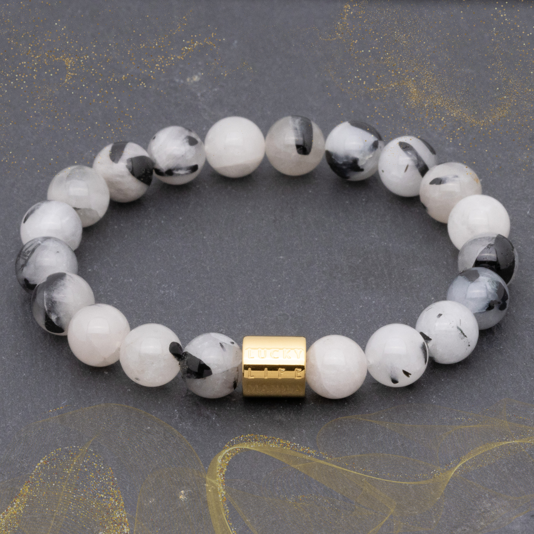 Classic Tourmalinated Quartz Bracelet - Lucky Life Manila