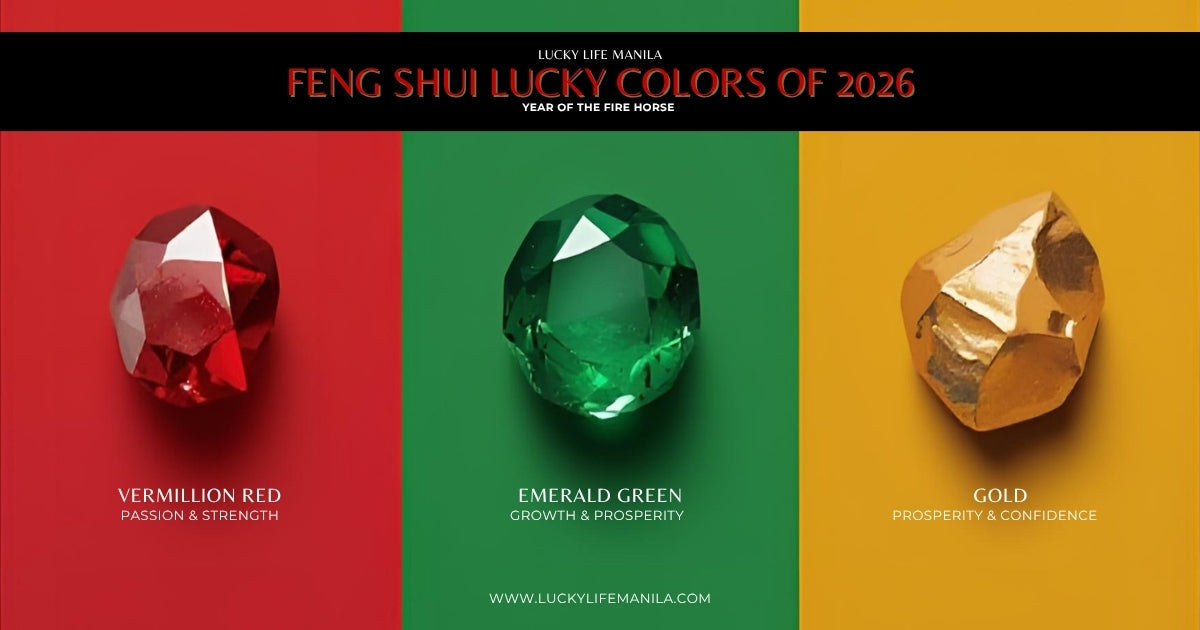Lucky Colors 2026: Real Feng Shui Guide for the Fire Horse Year | Lucky ...
