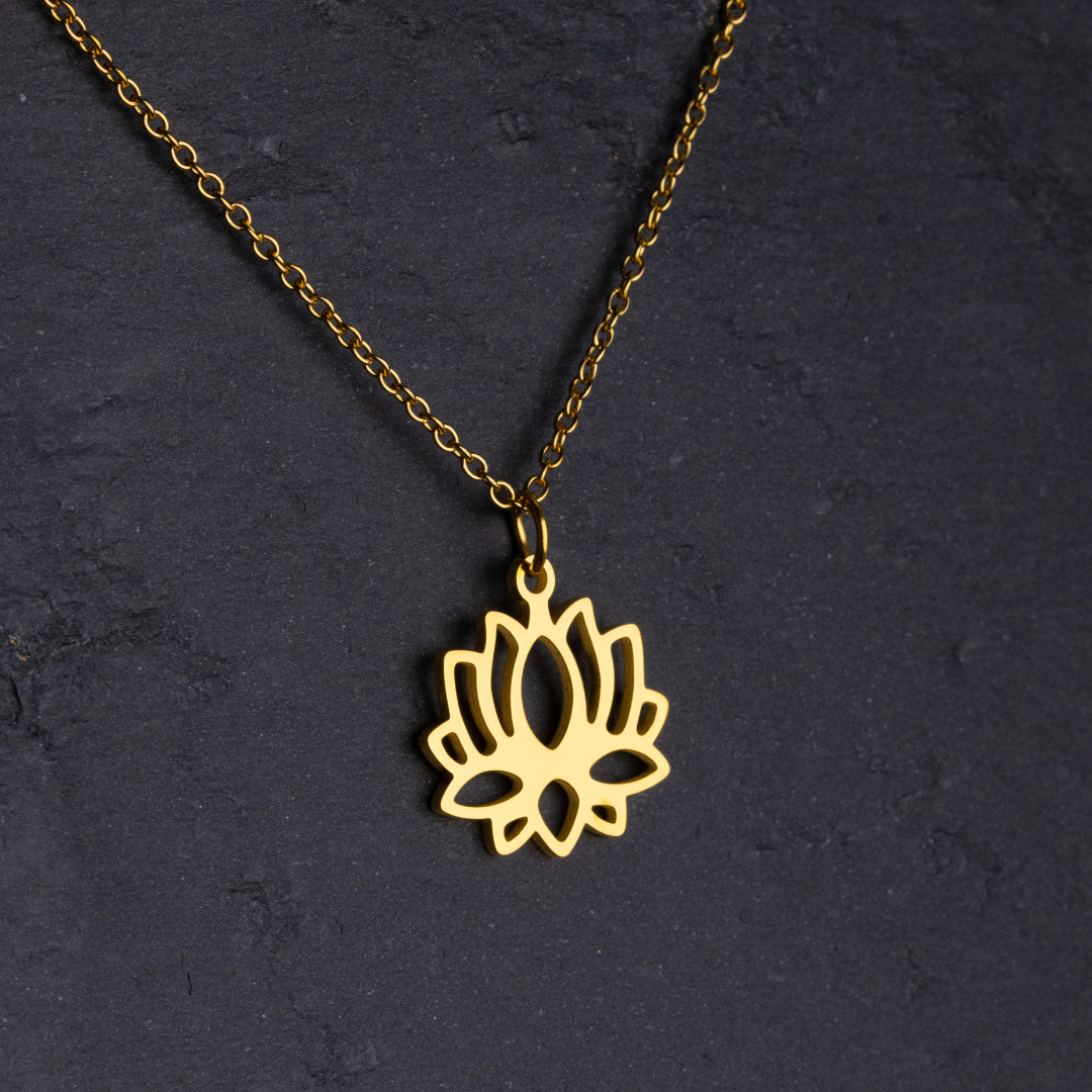 Lotus Flower Necklace