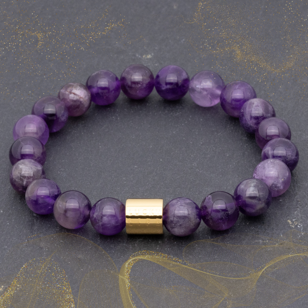Classic Natural Amethyst Bracelet Lucky Life Manila