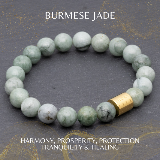 Classic Burmese Jade Bracelet - Lucky Life Manila