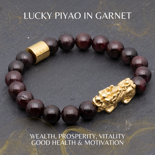 Lucky Piyao in Garnet