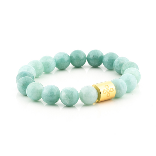 Classic Natural Angelite Bracelet