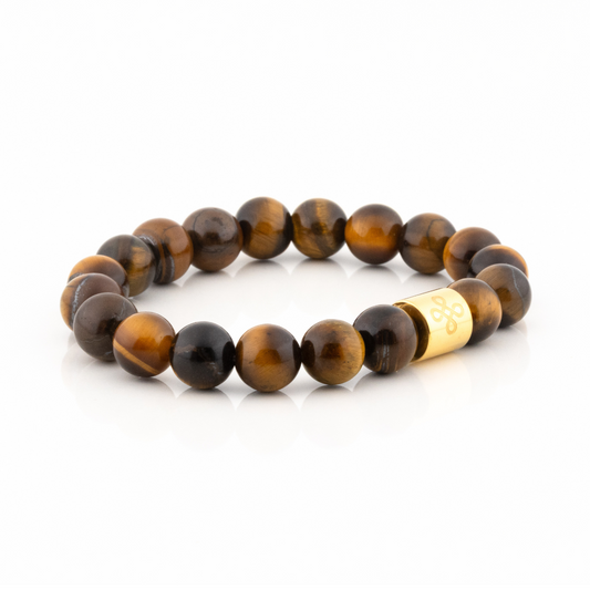 Classic Natural Brown Tiger's Eye Bracelet