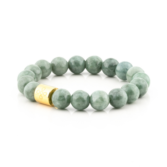 Classic Natural Burmese Jade Bracelet