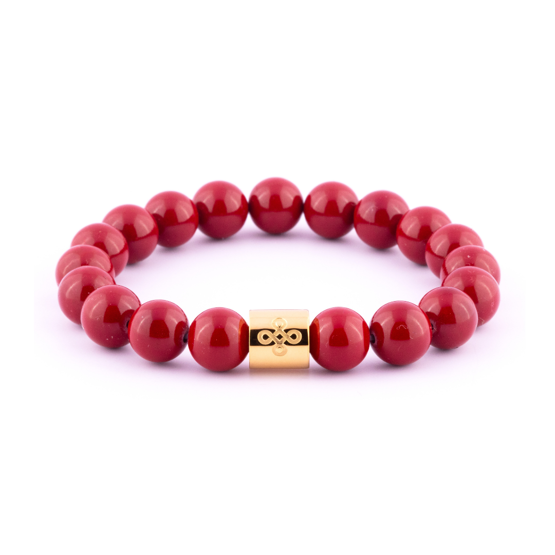 Classic Natural Cinnabar Bracelet
