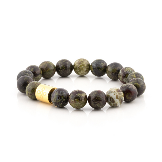Classic Natural Dragon's Blood Jasper Bracelet