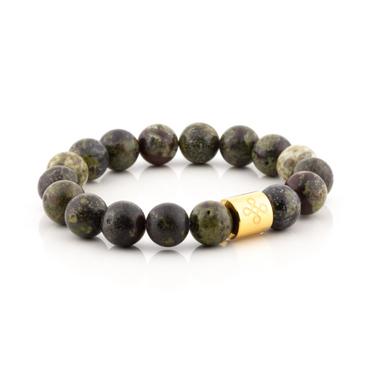 Classic Natural Dragon's Blood Jasper Bracelet
