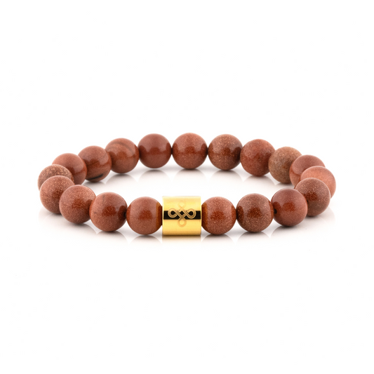Classic Natural Golden Sandstone Bracelet