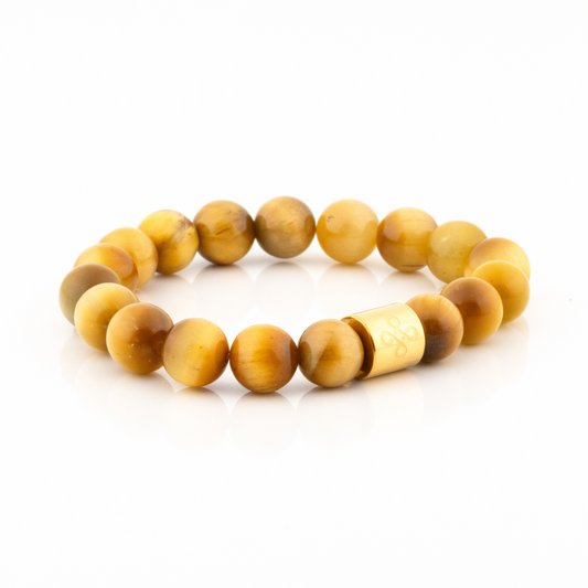 Classic Natural Golden Yellow Tiger's Eye Bracelet
