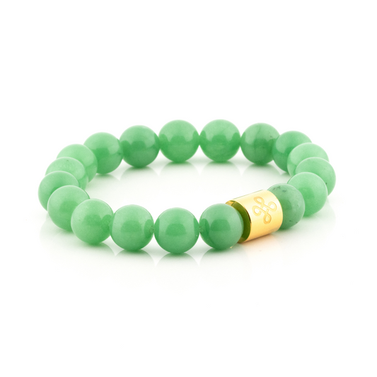 Classic Natural Green Jade Bracelet