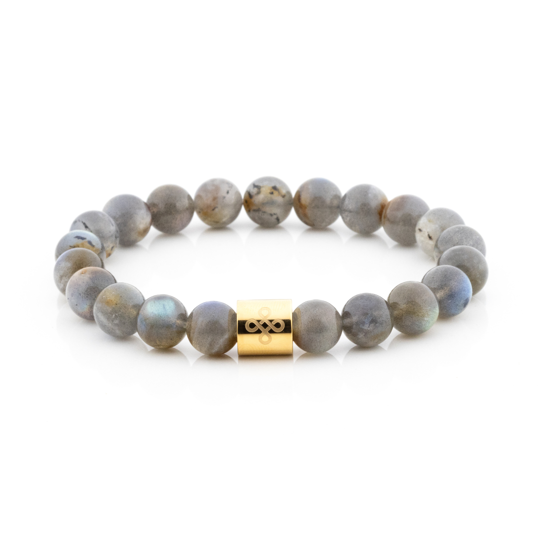 Classic Natural Labradorite Bracelet