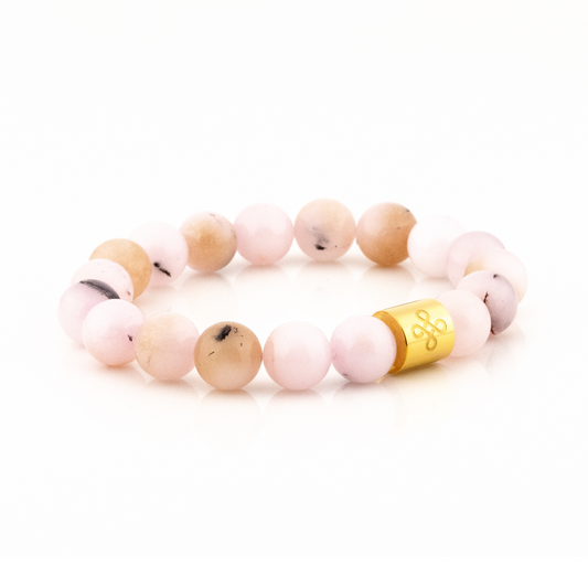 Classic Natural Pink Opal Bracelet