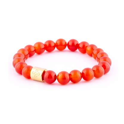 Classic Natural Red Agate Bracelet
