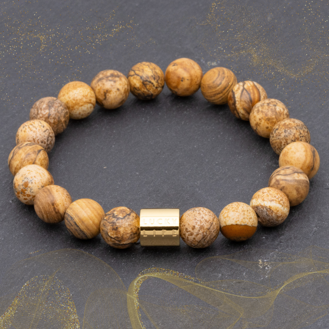 Classic Picture Jasper Bracelet - Lucky Life Manila