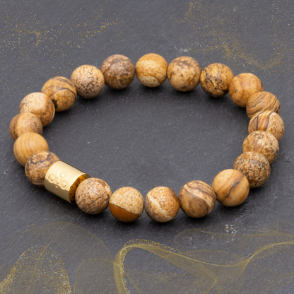 Classic Picture Jasper Bracelet - Lucky Life Manila