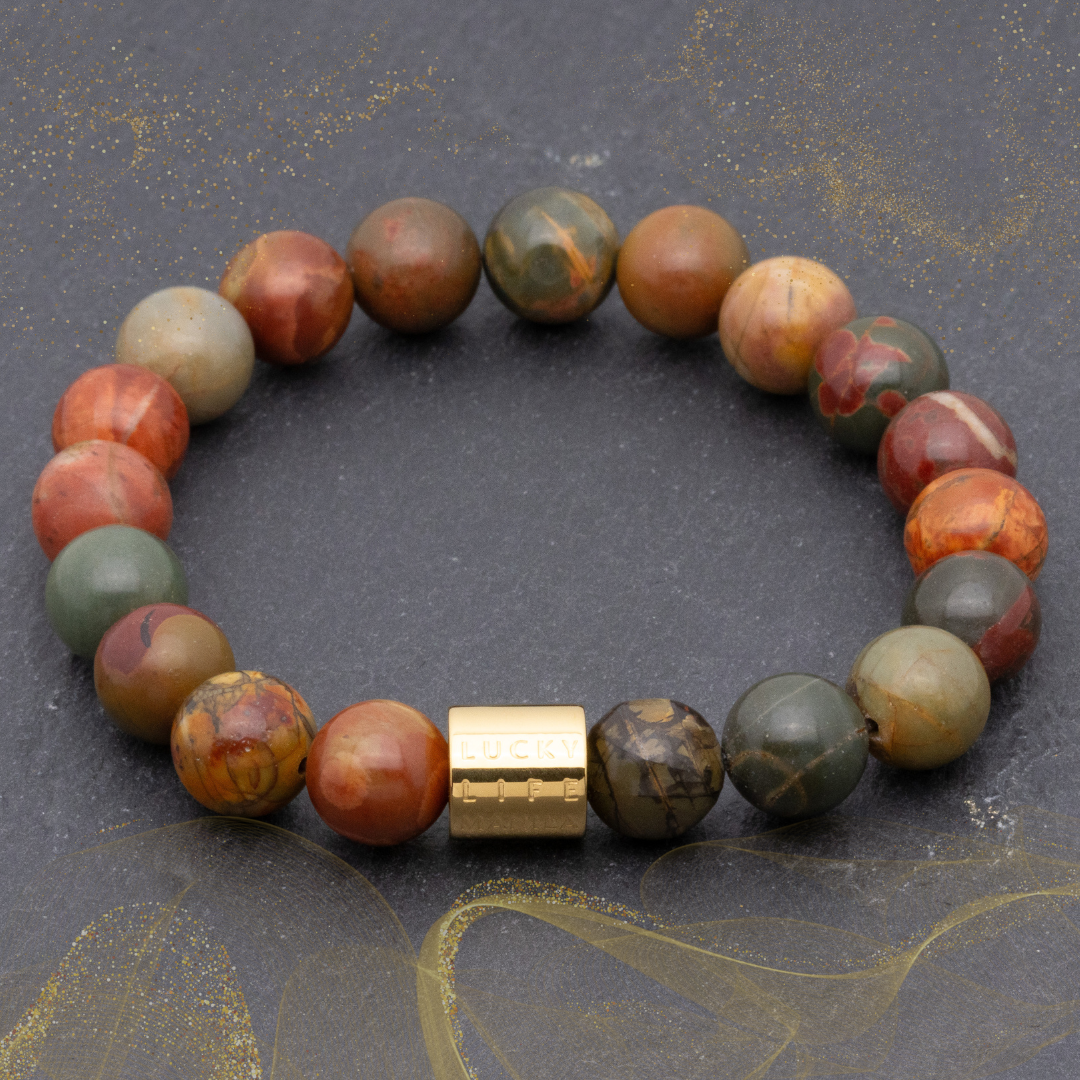 Classic Picasso Jasper Bracelet - Lucky Life Manila