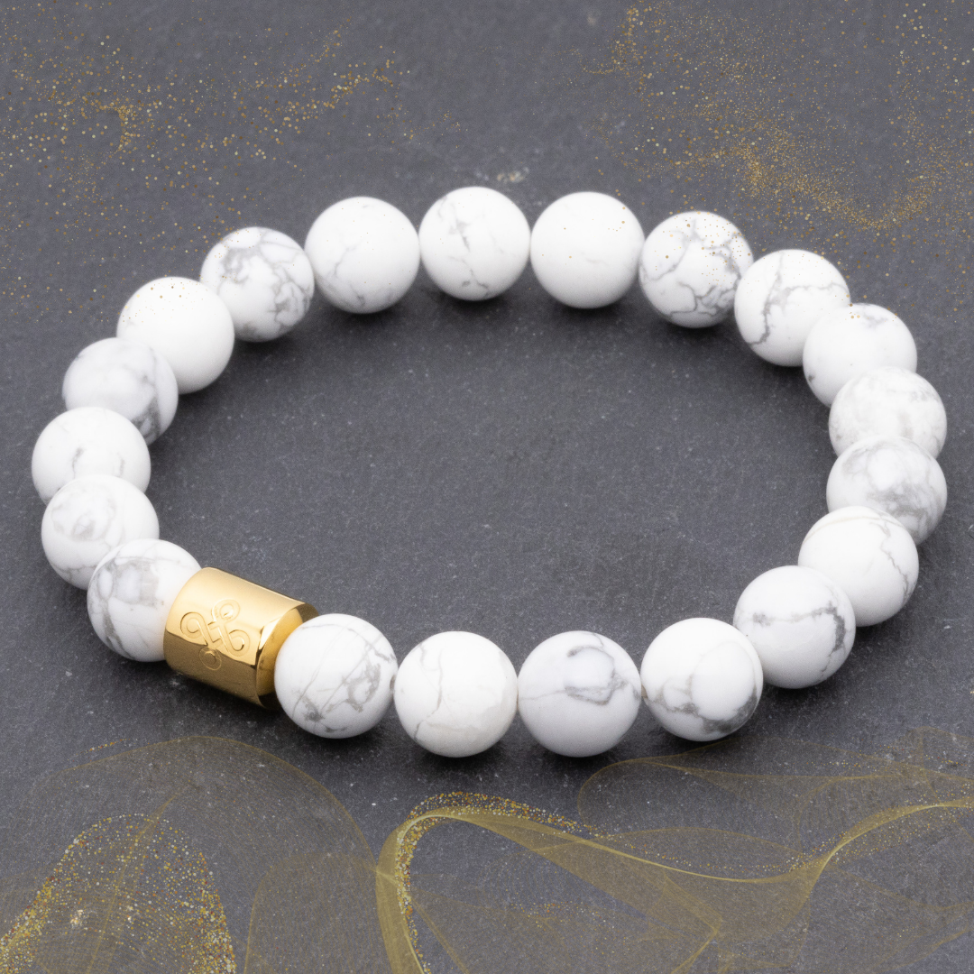 Classic Howlite Bracelet - Lucky Life Manila