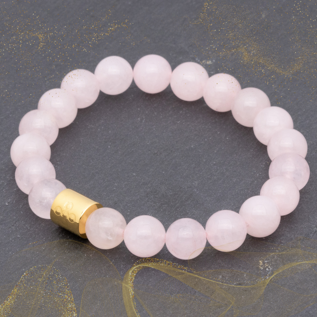 Classic Rose Quartz Bracelet - Lucky Life Manila