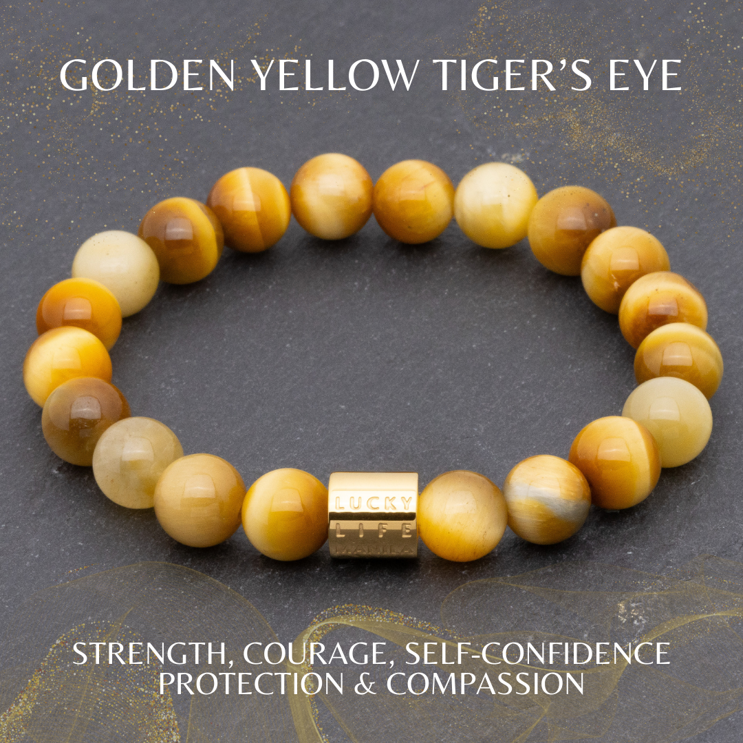 Classic Golden Yellow Tiger's Eye Bracelet - Lucky Life Manila