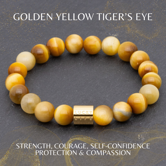 Classic Golden Yellow Tiger's Eye Bracelet