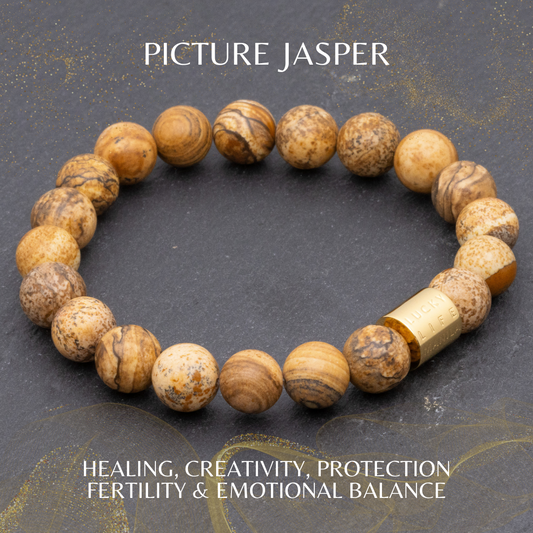 Classic Picture Jasper Bracelet