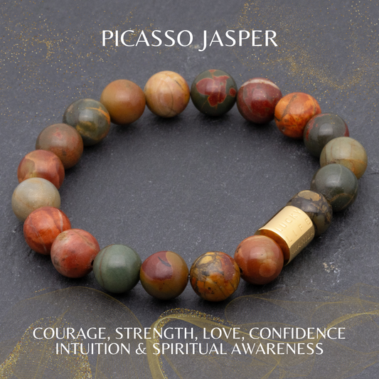 Classic Picasso Jasper Bracelet - Lucky Life Manila