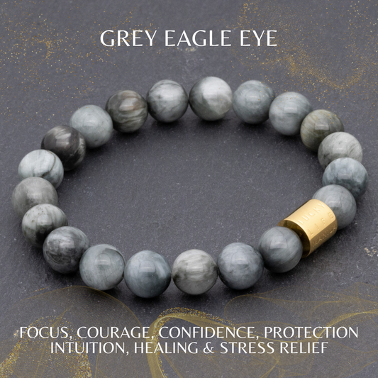 Classic Grey Eagle Eye Bracelet - Lucky Life Manila