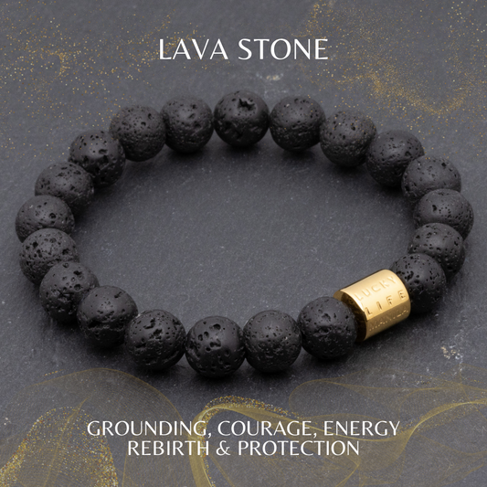 Classic Lava Stone Bracelet - Lucky Life Manila