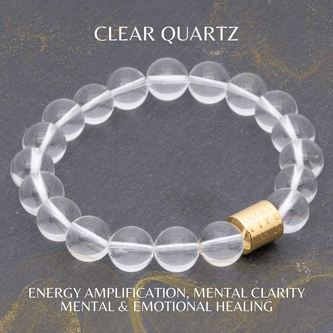 Classic Clear Quartz Bracelet - Lucky Life Manila