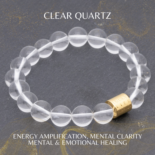 Classic Clear Quartz Bracelet