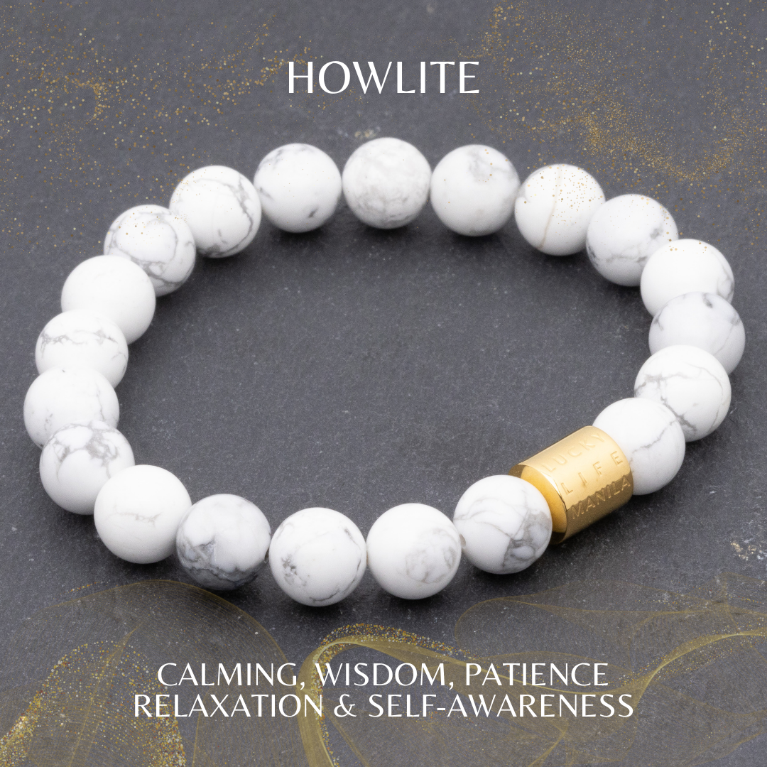 Classic Howlite Bracelet - Lucky Life Manila