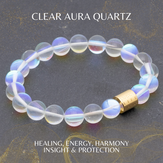 Classic Clear Aura Quartz